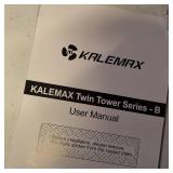 The Kalemax Twin Tower Series - B is a dual-tower CPU air cooler designed to dissipate heat from desktop processor