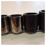 Set of Snap-on 6-point SAE sockets  like new