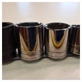 Set of Snap-on 6-point SAE sockets  like new