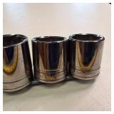 Set of Snap-on 6-point SAE sockets  like new