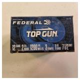 Federal Top Gun 12-gauge shotshells - one box