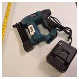 NEU MASTER Cordless Nail Gun,20-Volt 2-inch 18 Staple Gun, Battery Operated 18 Gauge Coil Brad Nailer Gun,2.0Ah Lithium-Ion Battery with 800 Nails & 200 Staples