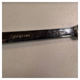 Snap-on 13-piece 12-point metric Flank Drive combination wrench set, model OEXM713B.