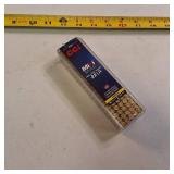 CCI Mini-Mag 22 LR 36-grain Copper-Plated Hollow Point rimfire ammunition.