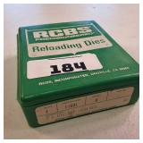 RCBS Group A Full-Length (FL) DIE SET, 6MM Remington ammo, part number 11501.