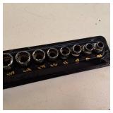 Snap On Shallow Socket Sets in MM : 12 pc 3/8 drive  11 pc 1/4 drive - like new