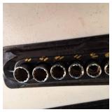 Snap On Shallow Socket Sets in MM : 12 pc 3/8 drive  11 pc 1/4 drive - like new