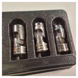 Snap-on 206FSUMA 6-piece 3/8-inch drive metric 6-point flank drive shallow flex socket set