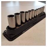 Snap-on 206FSUMA 6-piece 3/8-inch drive metric 6-point flank drive shallow socket set