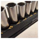 Snap-on 206FSUMA 6-piece 3/8-inch drive metric 6-point flank drive shallow socket set