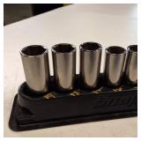 Snap-on 206FSUMA 6-piece 3/8-inch drive metric 6-point flank drive shallow socket set