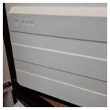 Vissani Top Freezer Mid sized Refrigerator in a stainless steel look - Model #MDFF7SS