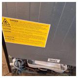 Vissani Top Freezer Mid sized Refrigerator in a stainless steel look - Model #MDFF7SS