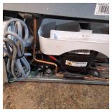 Vissani Top Freezer Mid sized Refrigerator in a stainless steel look - Model #MDFF7SS