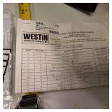Westin PRO TRAXX 5 Oval Tube Step Bar brackets, specifically designed for Diesel Trucks