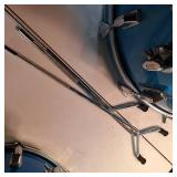 Pearl "Blue Satin" Fiberglass Series 14" Tom (Note: matching drums and cymbals found later in this auction)