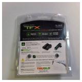 TRUGLO TFX Tritium & Fiber-Optic Day/Night Handgun Sights - Fits Glock Models