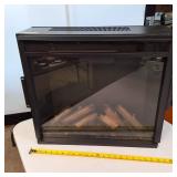 Real Flame 23.65-inch Black Electric Fireplace