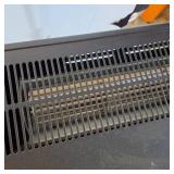 Real Flame 23.65-inch Black Electric Fireplace