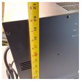 Real Flame 23.65-inch Black Electric Fireplace