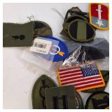 Large Lot of Military Unit & Morale Patches - Full Color & Subdued (OCP)