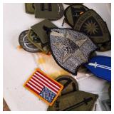 Large Lot of Military Unit & Morale Patches - Full Color & Subdued (OCP)