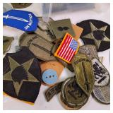 Large Lot of Military Unit & Morale Patches - Full Color & Subdued (OCP)