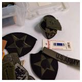 Large Lot of Military Unit & Morale Patches - Full Color & Subdued (OCP)