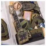 Large Lot of Military Unit & Morale Patches - Full Color & Subdued (OCP)