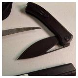 Opinel Folding Knife Collection - No. 10 with Corkscrew, No. 08, K-BAR,