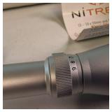 Nitrex 3-9x40 Silver Rifle Scope