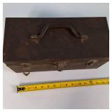 Vintage Kennedy Kits metal tool box,