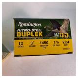 Lot of 2 boxes Remington Nitro-Steel Duplex high-velocity steel blend shotshells