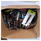 Wholesalers Lot:  Heavy! box filled with a large quantity of assorted wine corkscrews and bottle openers