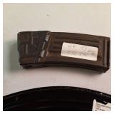 Lot assortment of three firearm magazines, suitable for various rifle platforms