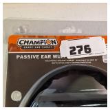 Champion 27dB Noise Reduction Adjustable Passive Ear Muffs