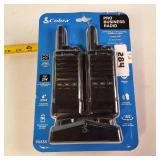 Cobra PX655 2W Pro Business Radios - 22 Ch, IPX4 Waterproof, 2-Pack NIB