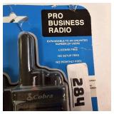 Cobra PX655 2W Pro Business Radios - 22 Ch, IPX4 Waterproof, 2-Pack NIB