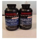 (2) 1lb Bottles Winchester StaBALL Match Precision Rifle Smokeless Powder