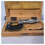 Fowler 0-1" Outside Micrometer (.0001" Graduation)