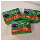 Sierra Pro-Hunter .45 caliber 300-grain bullets - Lot of (3) boxes