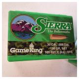 Sierra .30 Caliber Reloading Bullets - GameKing & MatchKing (200 Count)