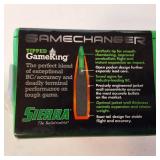 Sierra GameChanger .243 Caliber 90 Gr. TGK Bullets