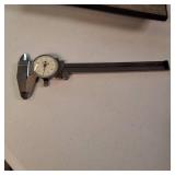 Starrett 120A-6 Dial Caliper (0-6" Range)
