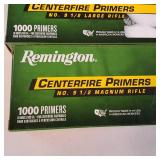 6,000 Remington Centerfire Primers and a Grip 19" Deluxe Tool Box