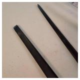 Antique socket bayonet and its matching scabbard