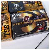 [NEW] 9 Boxes Premium 12GA Turkey Ammo: Browning TSS & (1) Box Federal 3rd Degree  "Premium Powerhouse" 3" Shells