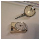Lot of 2 Mitutoyo Dial Indicators – Precision Machining & Inspection Tools