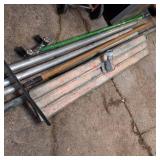 Professional Concrete Finishing Set – Magnesium Bull Float & Extension Handles