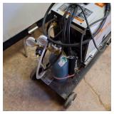 Hobart Handler MIG/Wire-Feed Welder - Complete Setup with Rolling Cart & Gas Bottle